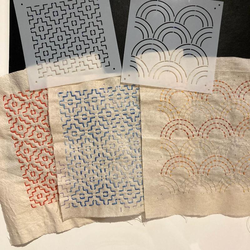 Embroidery Stencil Template Se - Textile Sewing Patterns ulasan dan harga