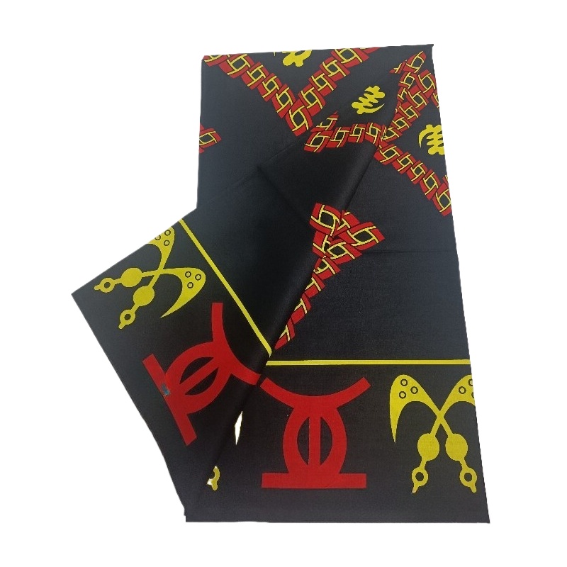 6yards Latest African Wax Fabr - Sewing Batik ulasan dan harga